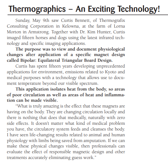 Thermographics – An Exciting Technology